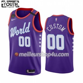 Maillot Basket Enfant 2020 Team World Rising Star Personnalisé Nike Swingman